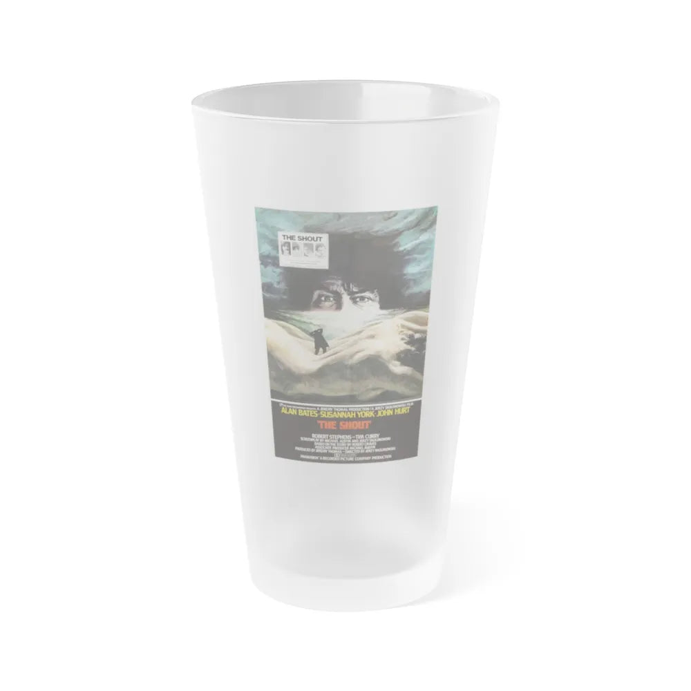 THE SHOUT 1978 Movie Poster - Frosted Pint Glass 16oz-Go Mug Yourself