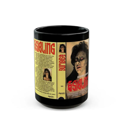 THE SIBLING (VHS COVER) - Black Coffee Mug 15oz - Go Mug Yourself
