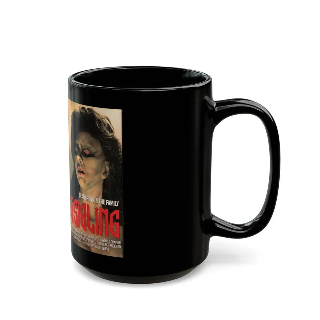 THE SIBLING (VHS COVER) - Black Coffee Mug - Go Mug Yourself
