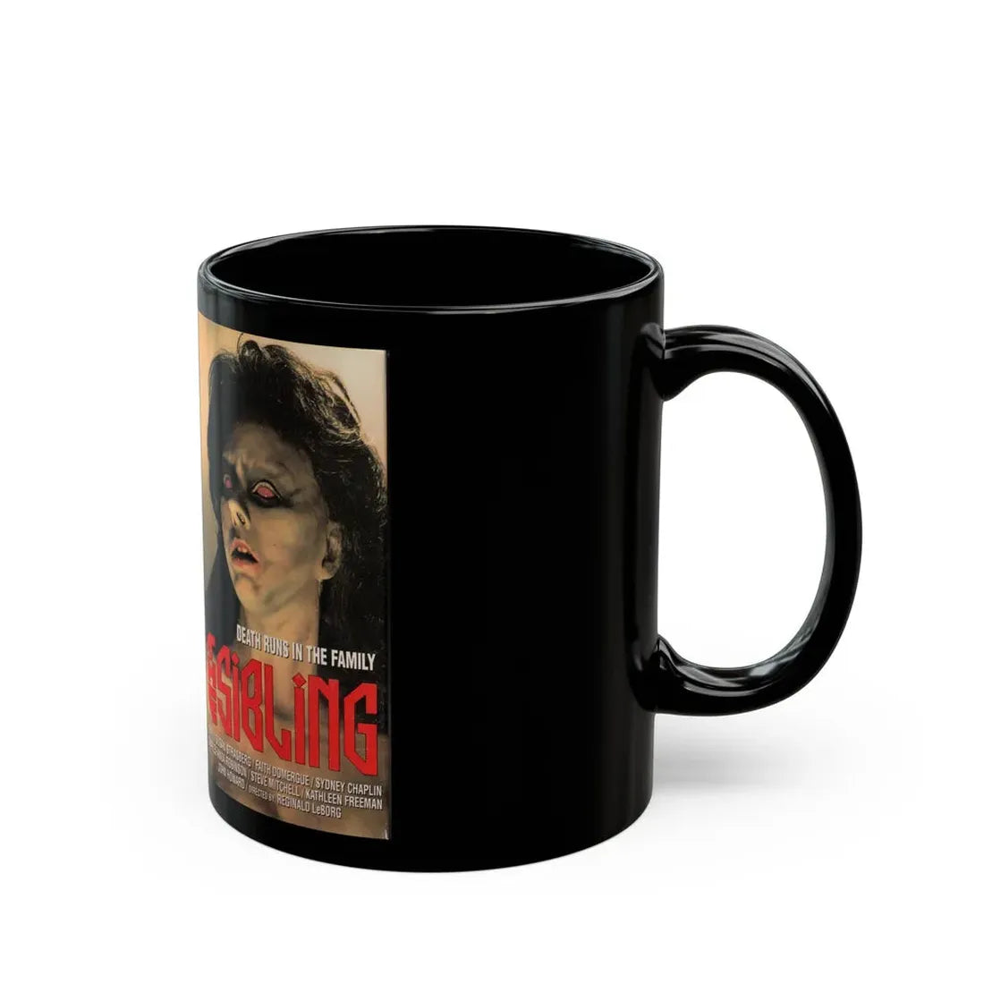 THE SIBLING (VHS COVER) - Black Coffee Mug - Go Mug Yourself