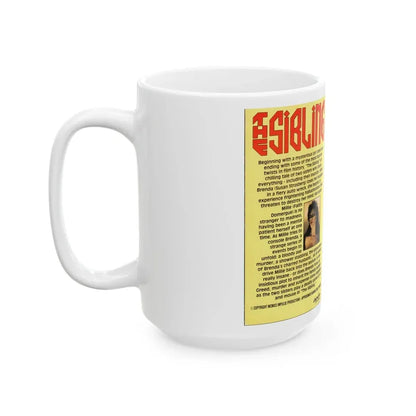 THE SIBLING (VHS COVER) - White Coffee Mug - Go Mug Yourself
