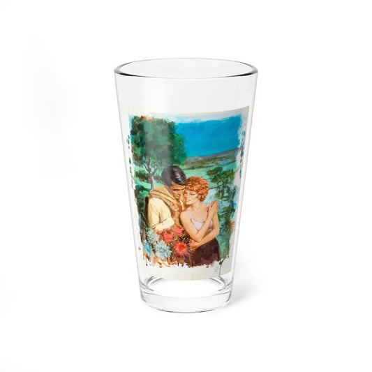 The Silver Veil, Harlequin Romance 2539, Paperback Novel Cover, 1983 - Pint Glass 16oz 16oz - Go Mug Yourself
