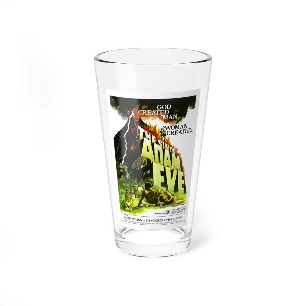 THE SIN OF ADAM AND EVE 1969 Movie Poster - Pint Glass 16oz-16oz-Go Mug Yourself