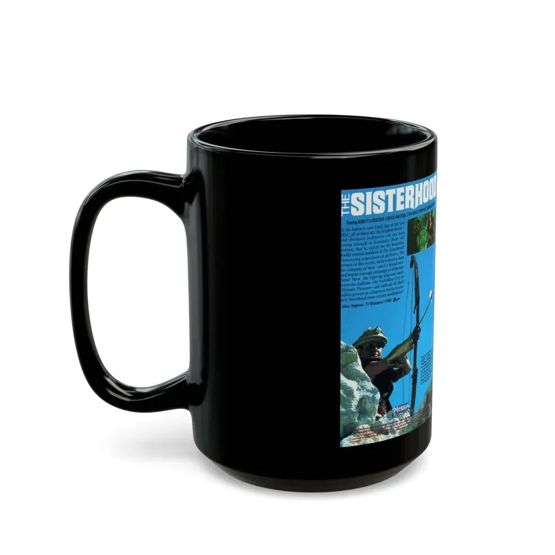 THE SISTERHOOD (VHS COVER) - Black Coffee Mug - Go Mug Yourself