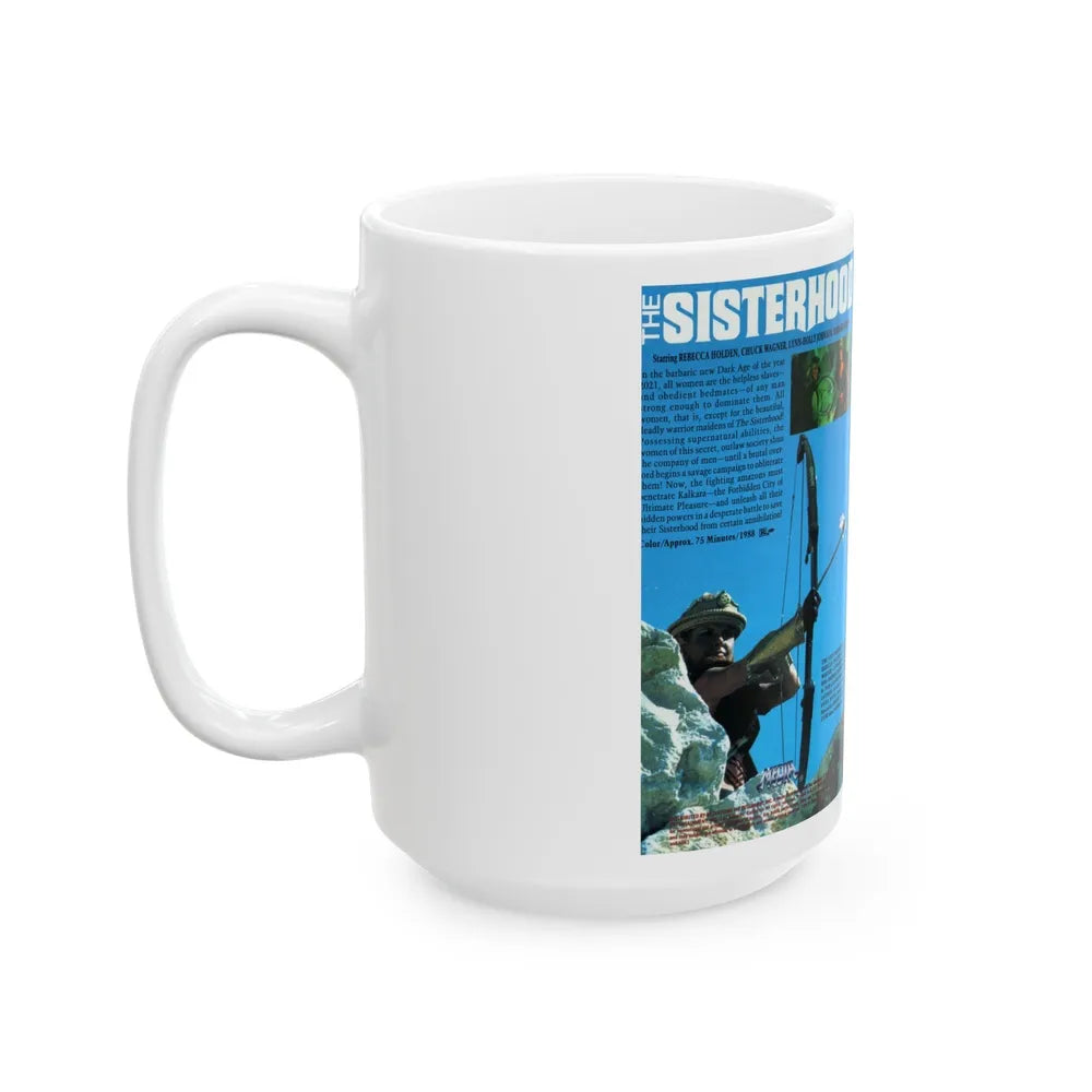 THE SISTERHOOD (VHS COVER) - White Coffee Mug-Go Mug Yourself