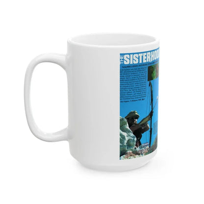 THE SISTERHOOD (VHS COVER) - White Coffee Mug - Go Mug Yourself