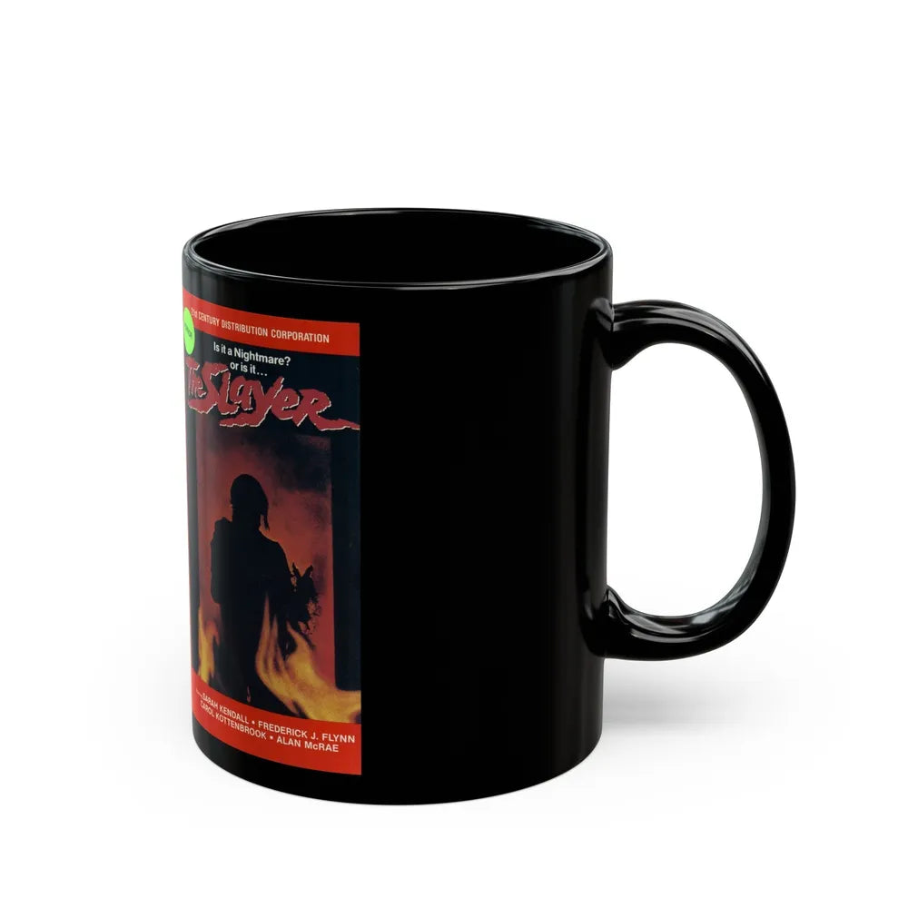 THE SLAYER (VHS COVER) - Black Coffee Mug-Go Mug Yourself