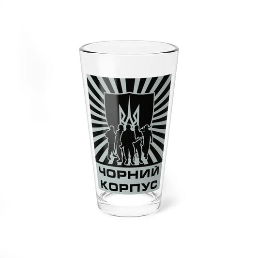 The sleeve insignia of the Black Corps, used by early Azov (Ukraine) Pint Glass 16oz 16oz - Go Mug Yourself