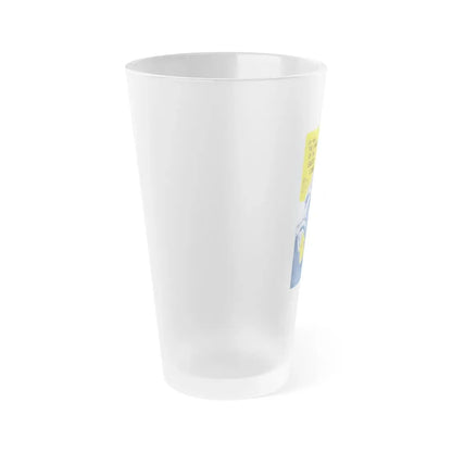 THE SLIME PEOPLE 1963 Movie Poster - Frosted Pint Glass 16oz - Go Mug Yourself