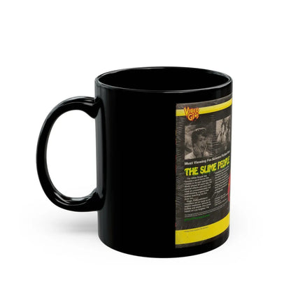 THE SLIME PEOPLE (VHS COVER) - Black Coffee Mug-Go Mug Yourself