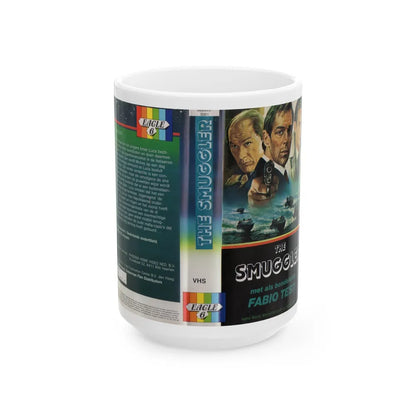 THE SMUGGLER FABIO TESTI (VHS COVER) - White Coffee Mug-15oz-Go Mug Yourself