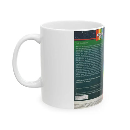 THE SMUGGLER FABIO TESTI (VHS COVER) - White Coffee Mug - Go Mug Yourself