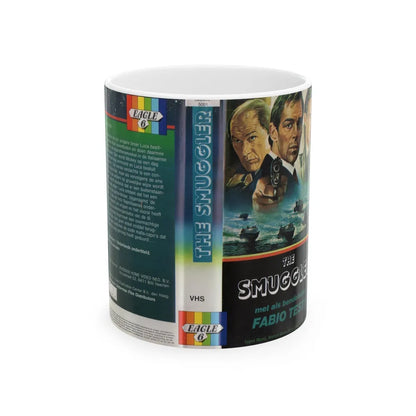 THE SMUGGLER (VHS COVER) - White Coffee Mug-11oz-Go Mug Yourself