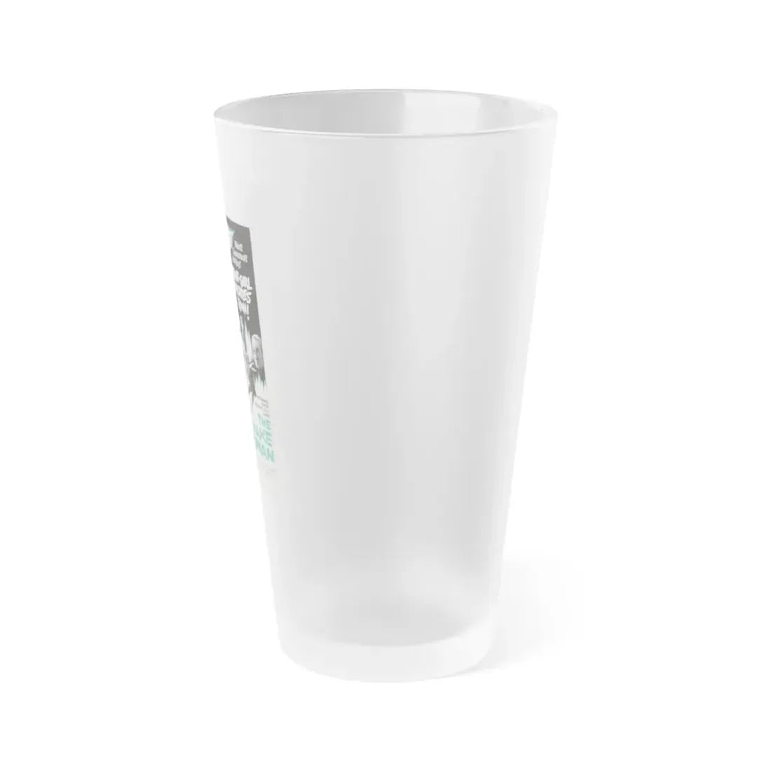 THE SNAKE WOMAN 1961 Movie Poster - Frosted Pint Glass 16oz - Go Mug Yourself