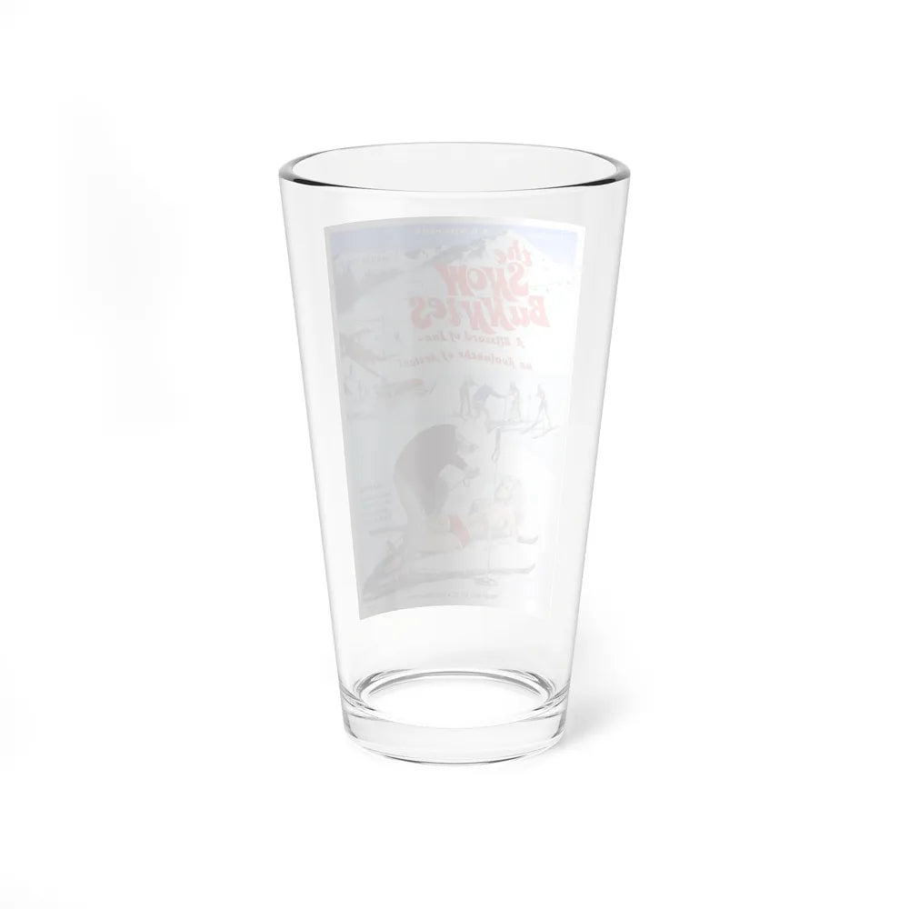 THE SNOW BUNNIES 1972 Movie Poster - Pint Glass 16oz-Go Mug Yourself