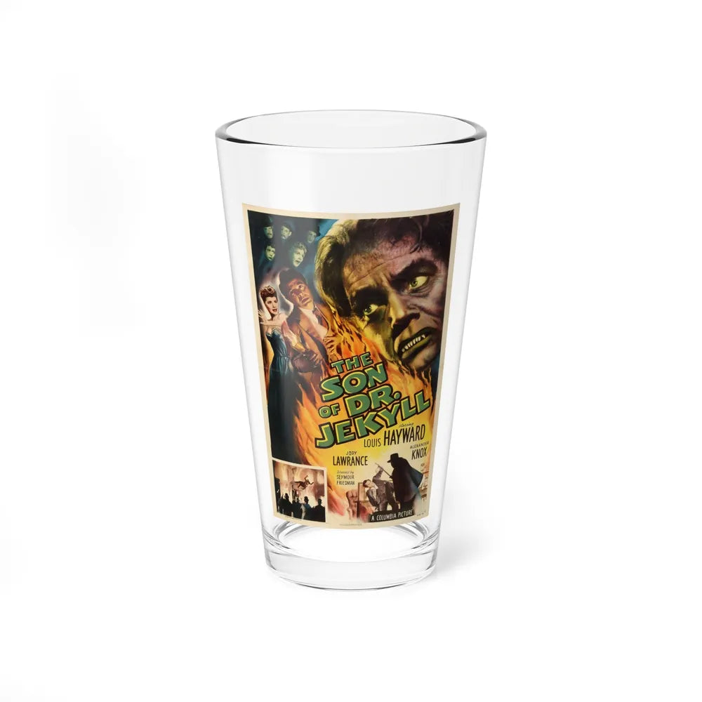 THE SON OF DR JEKYLL 1951 Movie Poster - Pint Glass 16oz-16oz-Go Mug Yourself