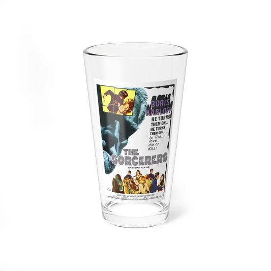 THE SORCERERS 1967 Movie Poster - Pint Glass 16oz 16oz - Go Mug Yourself