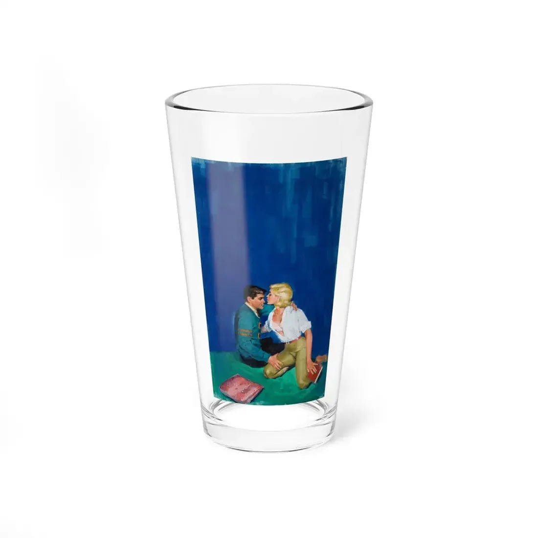 The Sorority, Beacon Softcover Library B944, paperback book cover - Pint Glass 16oz 16oz - Go Mug Yourself