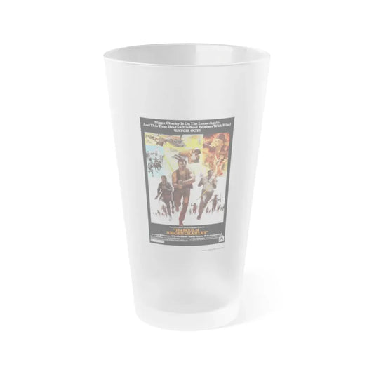 THE SOUL OF NIGGER CHARLEY 1973 Movie Poster - Frosted Pint Glass 16oz 16oz Frosted - Go Mug Yourself