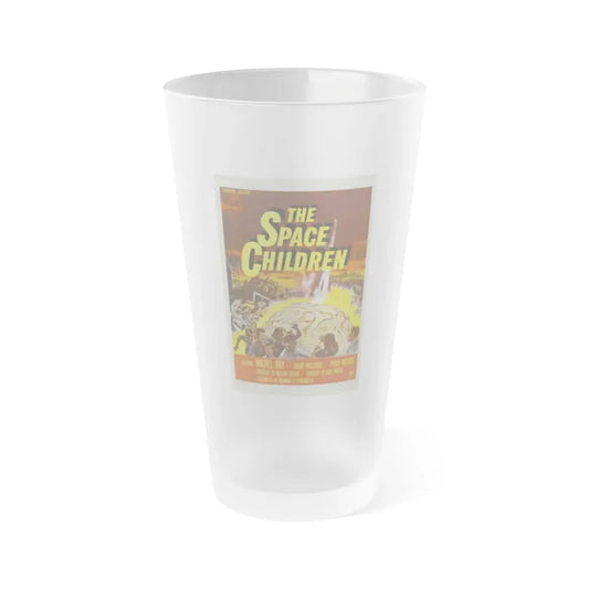 THE SPACE CHILDREN 1958 Movie Poster - Frosted Pint Glass 16oz 16oz Frosted - Go Mug Yourself