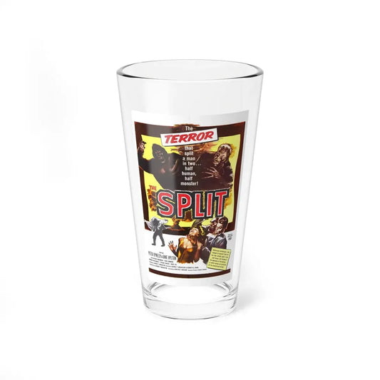 THE SPLIT (THE MANSTER) 1959 Movie Poster - Pint Glass 16oz 16oz - Go Mug Yourself