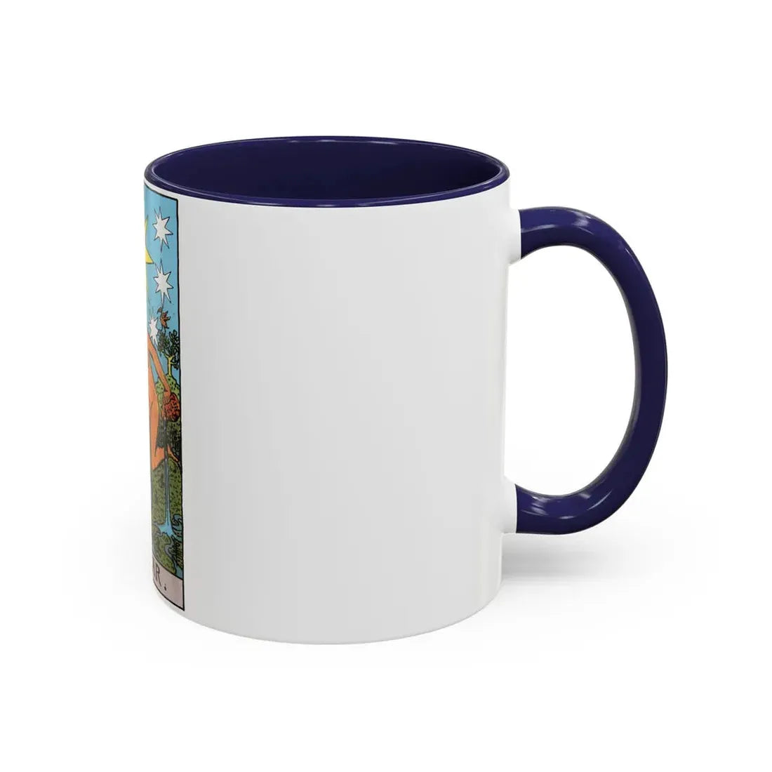 The Star (Tarot Card) Accent Coffee Mug - Go Mug Yourself