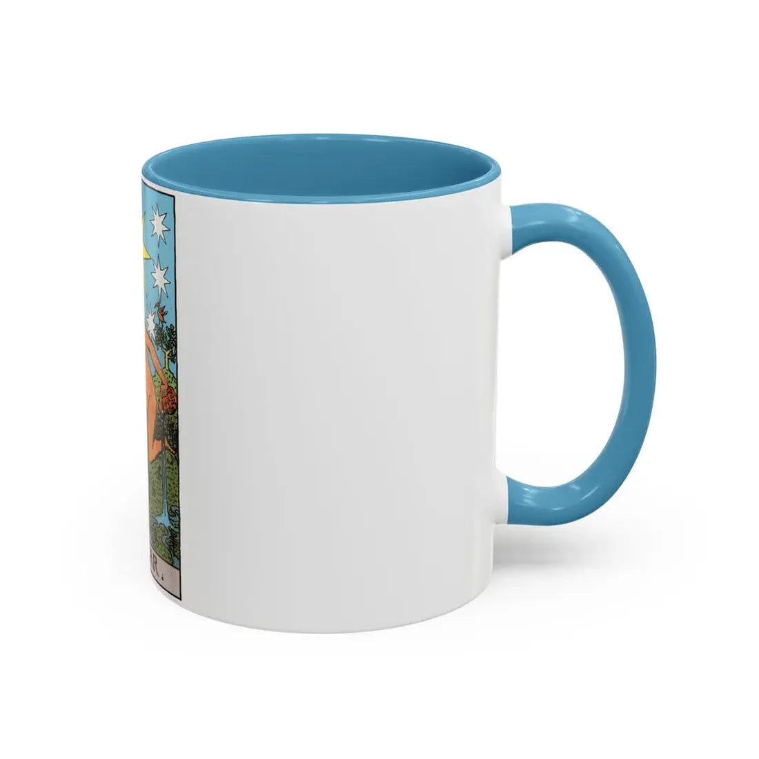 The Star (Tarot Card) Accent Coffee Mug - Go Mug Yourself