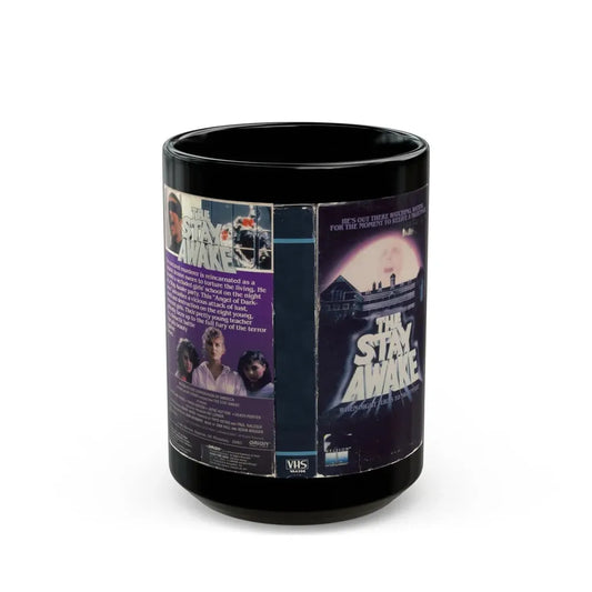 THE STAY AWAKE (VHS COVER) - Black Coffee Mug 15oz - Go Mug Yourself