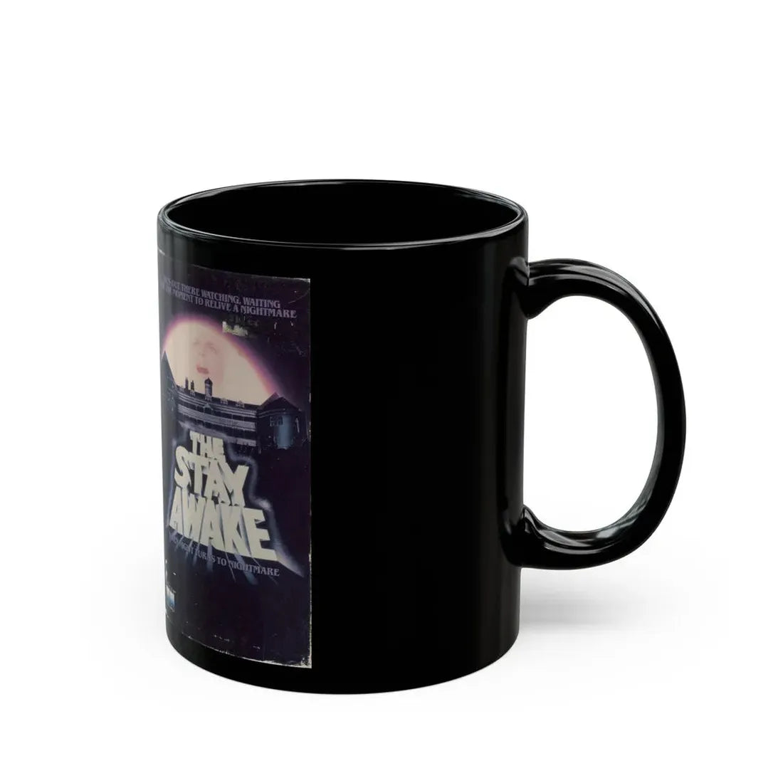 THE STAY AWAKE (VHS COVER) - Black Coffee Mug - Go Mug Yourself