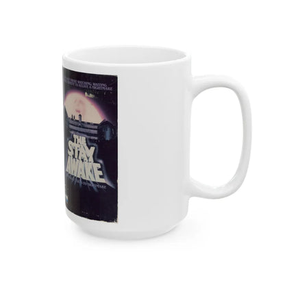 THE STAY AWAKE (VHS COVER) - White Coffee Mug-Go Mug Yourself