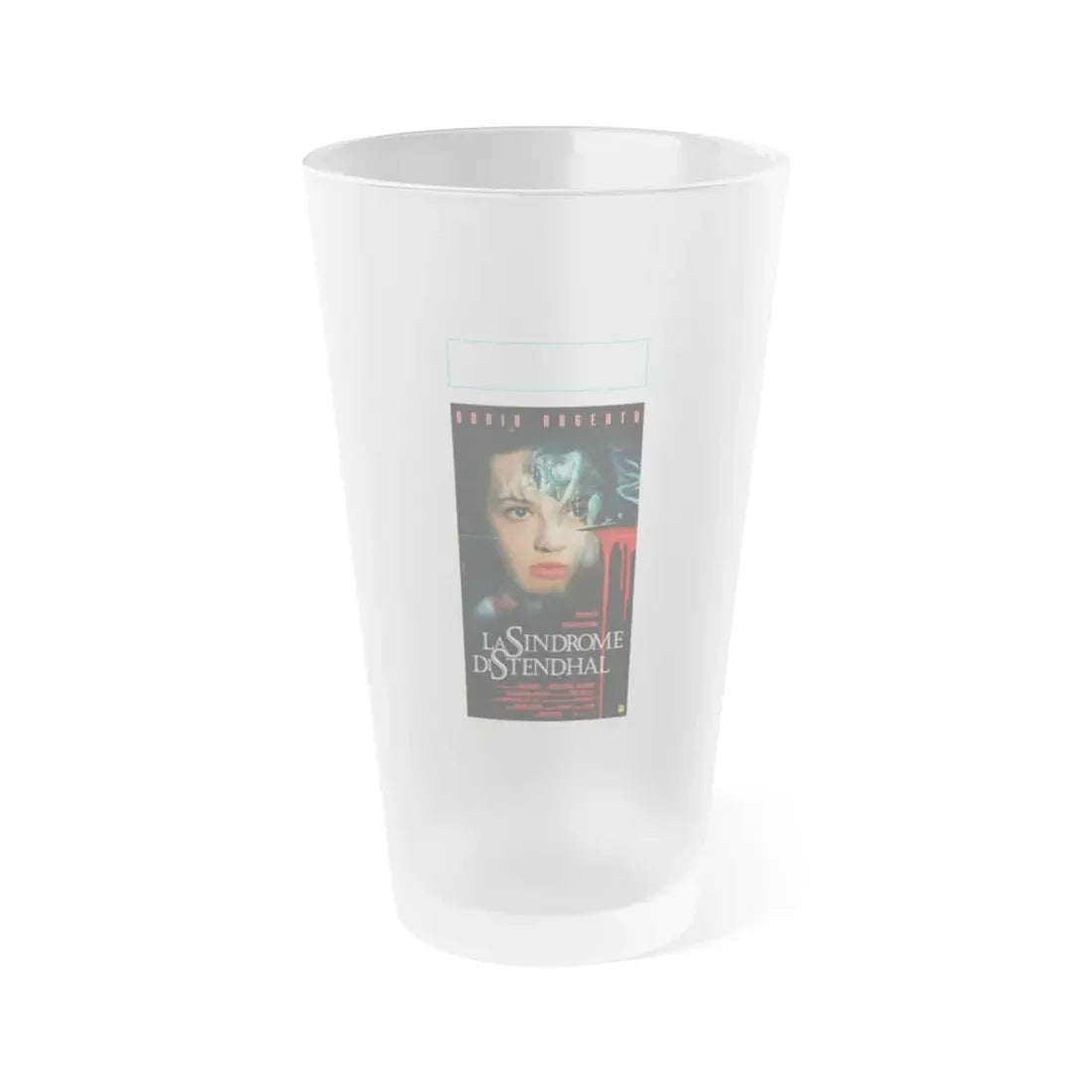 THE STENDHAL SYNDROME 1996 Movie Poster - Frosted Pint Glass 16oz Default Title - Go Mug Yourself