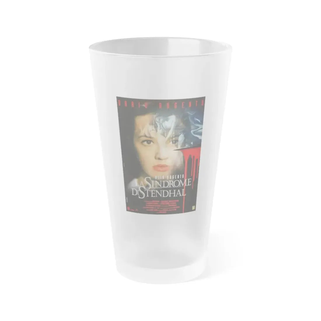 THE STENDHAL SYNDROME (2) 1996 Movie Poster - Frosted Pint Glass 16oz Default Title - Go Mug Yourself
