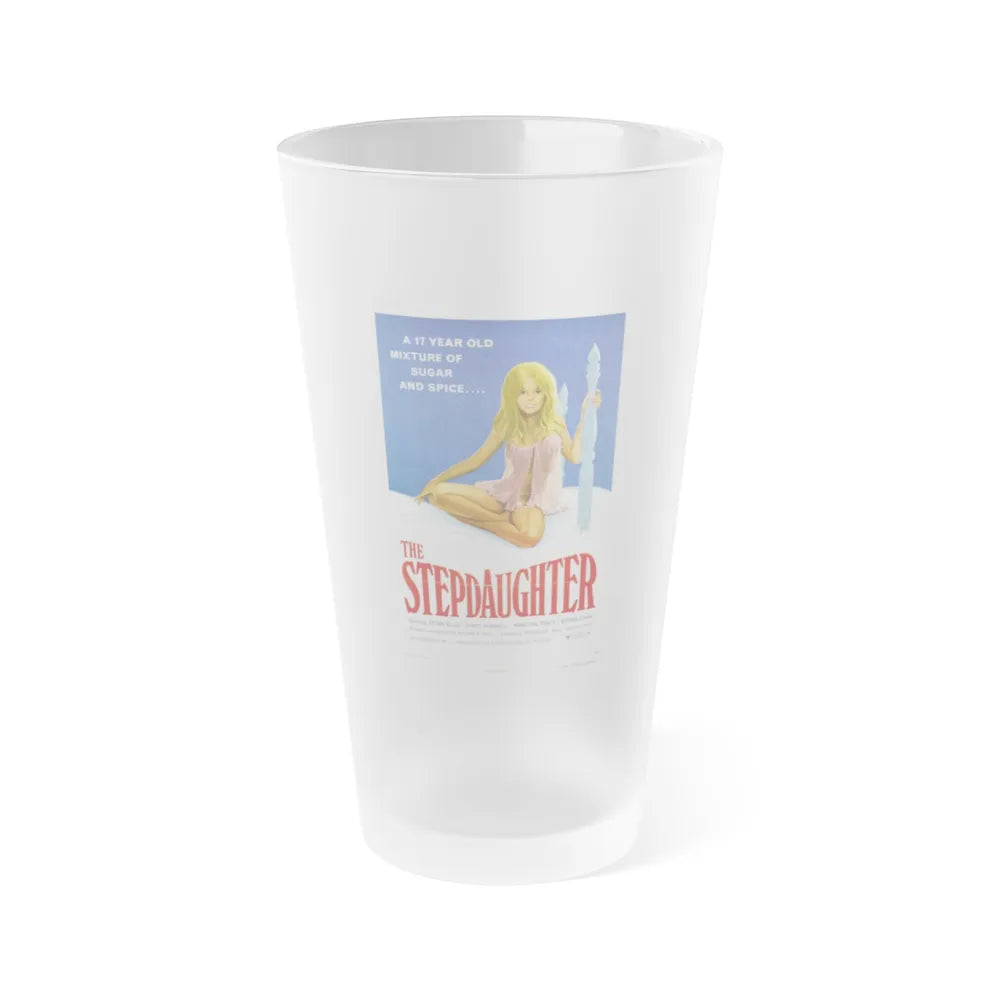 THE STEPDAUGHTER (AND WHEN SHE WAS BAD...) 1973 Movie Poster - Frosted Pint Glass 16oz-Go Mug Yourself