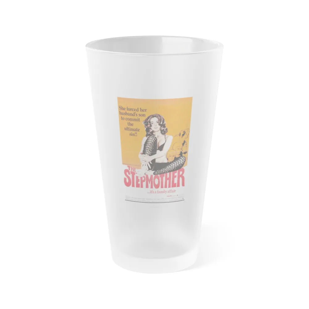 THE STEPMOTHER 1972 Movie Poster - Frosted Pint Glass 16oz-16oz-Frosted-Go Mug Yourself