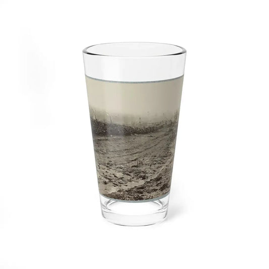 The Stone-Wall  At Foot Of Marye's Heights Held By Cobb's Brigade, C.S.A., Dec. 13, 1862(2) (U.S. Civil War) Pint Glass 16oz 16oz - Go Mug Yourself