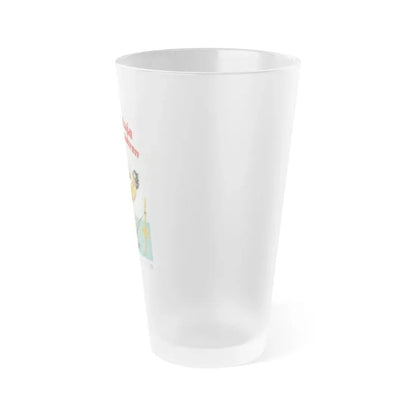 THE STORY OF DRUNKEN MASTER 1979 Movie Poster - Frosted Pint Glass 16oz - Go Mug Yourself