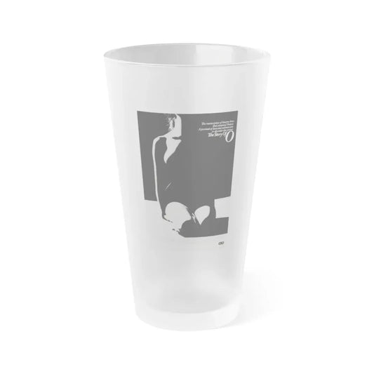 THE STORY OF O 1975 Movie Poster - Frosted Pint Glass 16oz Default Title - Go Mug Yourself