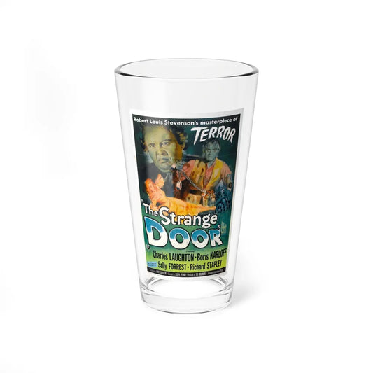 THE STRANGE DOOR 1951 Movie Poster - Pint Glass 16oz-16oz-Go Mug Yourself