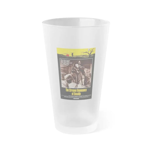 THE STRANGE VENGEANCE OF ROSALIE 1972 Movie Poster - Frosted Pint Glass 16oz 16oz Frosted - Go Mug Yourself