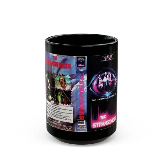 THE STRANGENESS (VHS COVER) - Black Coffee Mug 15oz - Go Mug Yourself