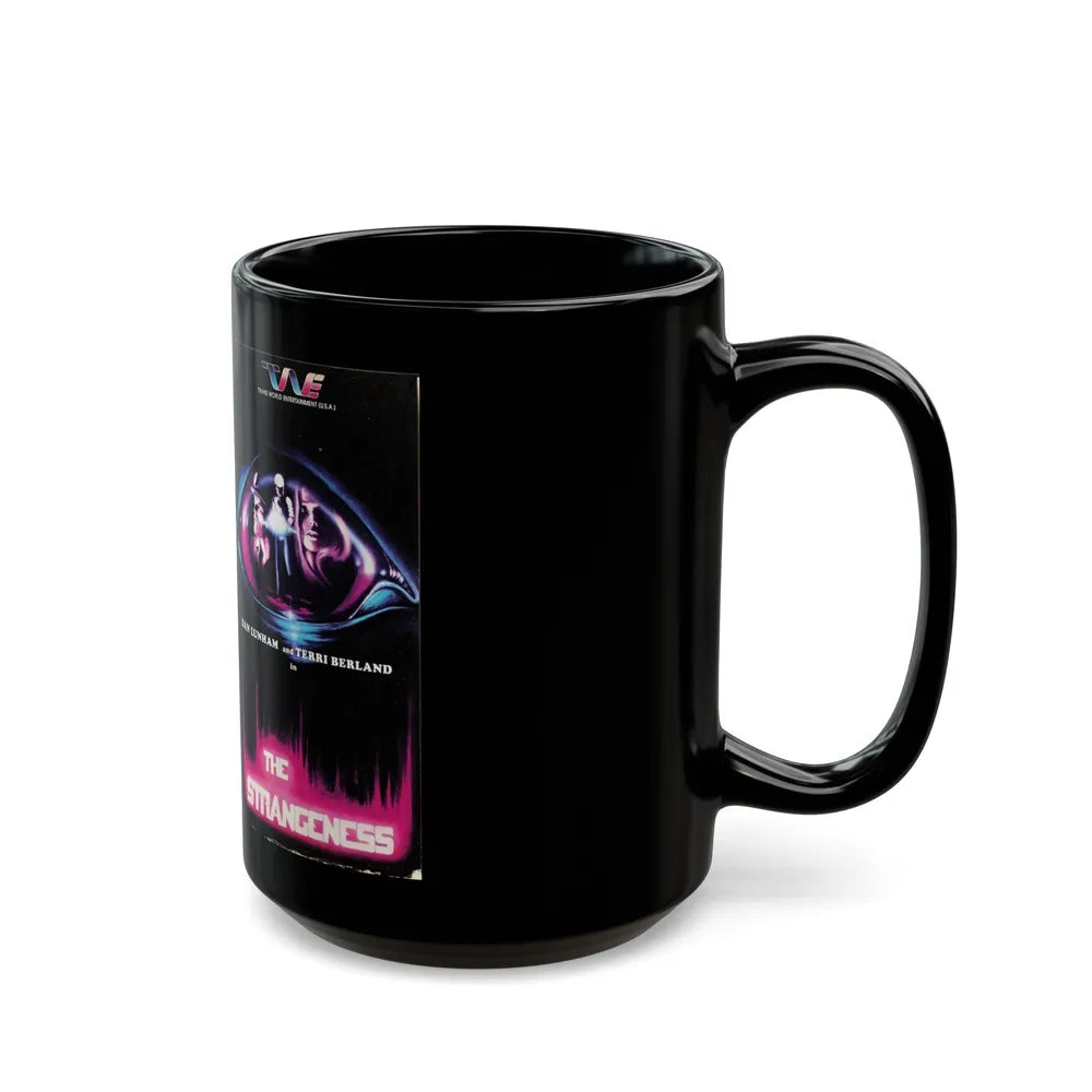 THE STRANGENESS (VHS COVER) - Black Coffee Mug-Go Mug Yourself