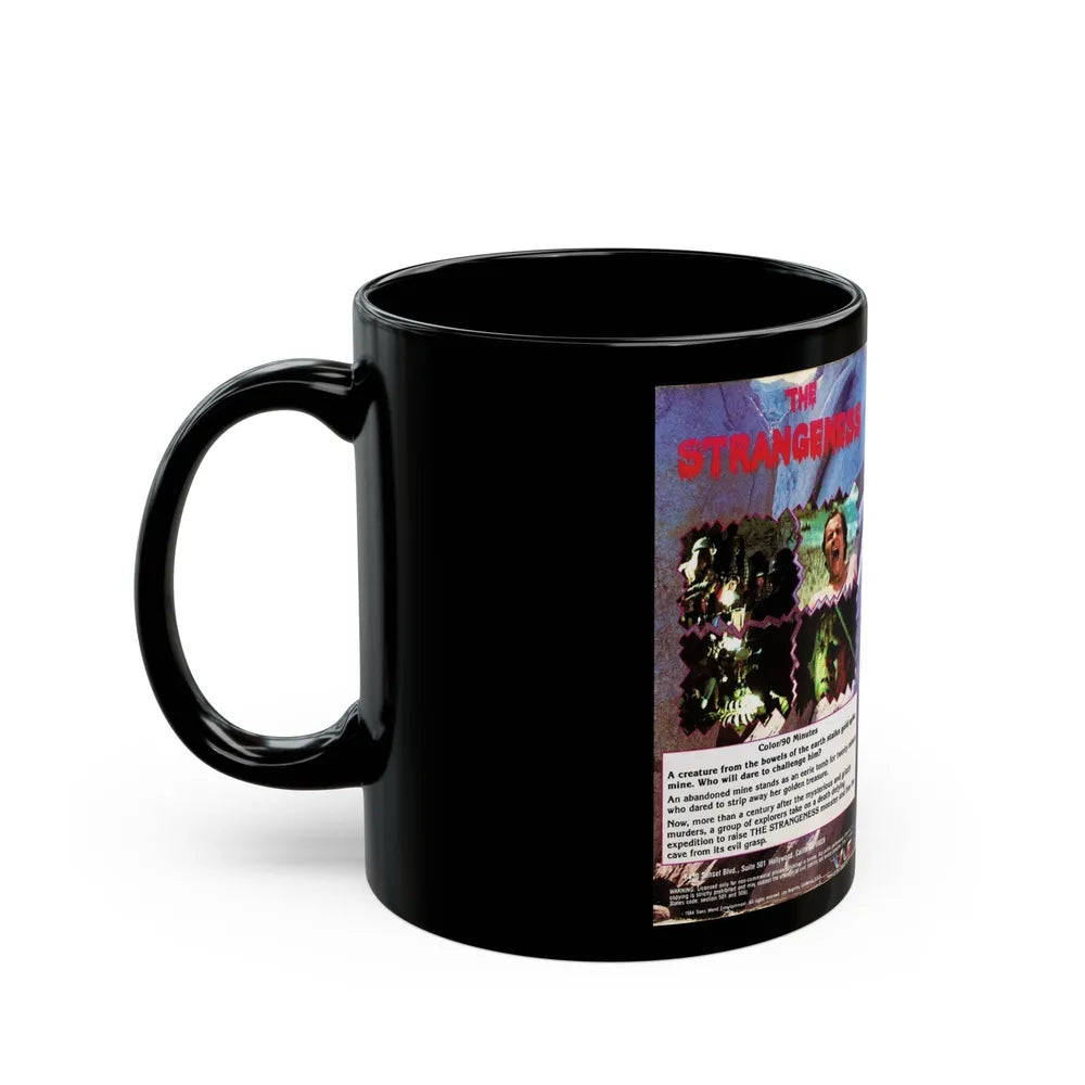 THE STRANGENESS (VHS COVER) - Black Coffee Mug-Go Mug Yourself