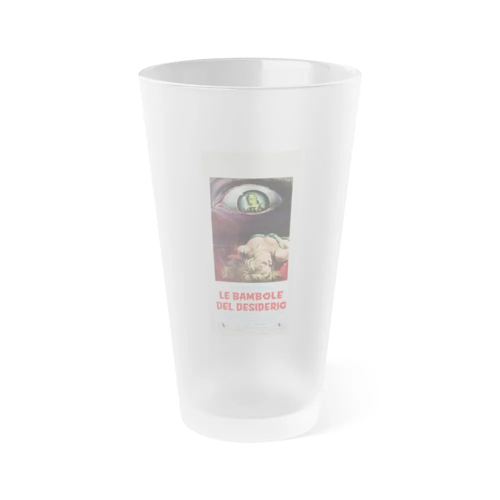 THE STRANGLER (ITALIAN) 1964 Movie Poster - Frosted Pint Glass 16oz-16oz-Frosted-Go Mug Yourself