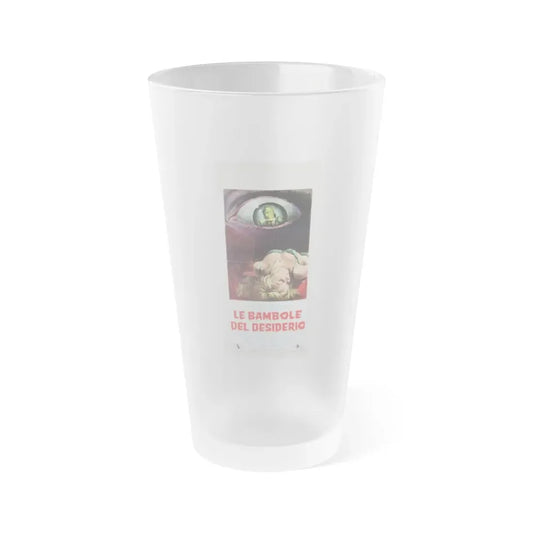 THE STRANGLER (ITALIAN) 1964 Movie Poster - Frosted Pint Glass 16oz 16oz Frosted - Go Mug Yourself