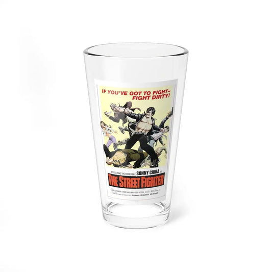 THE STREET FIGHTER 1974 Movie Poster - Pint Glass 16oz 16oz - Go Mug Yourself
