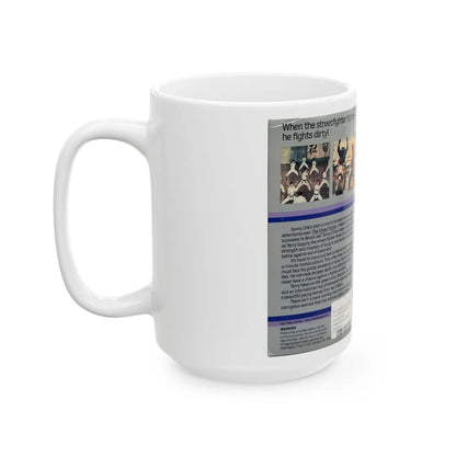 THE STREET FIGHTER (VHS COVER) - White Coffee Mug-Go Mug Yourself