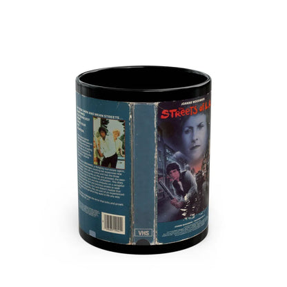 THE STREETS OF LA (VHS COVER) - Black Coffee Mug-11oz-Go Mug Yourself