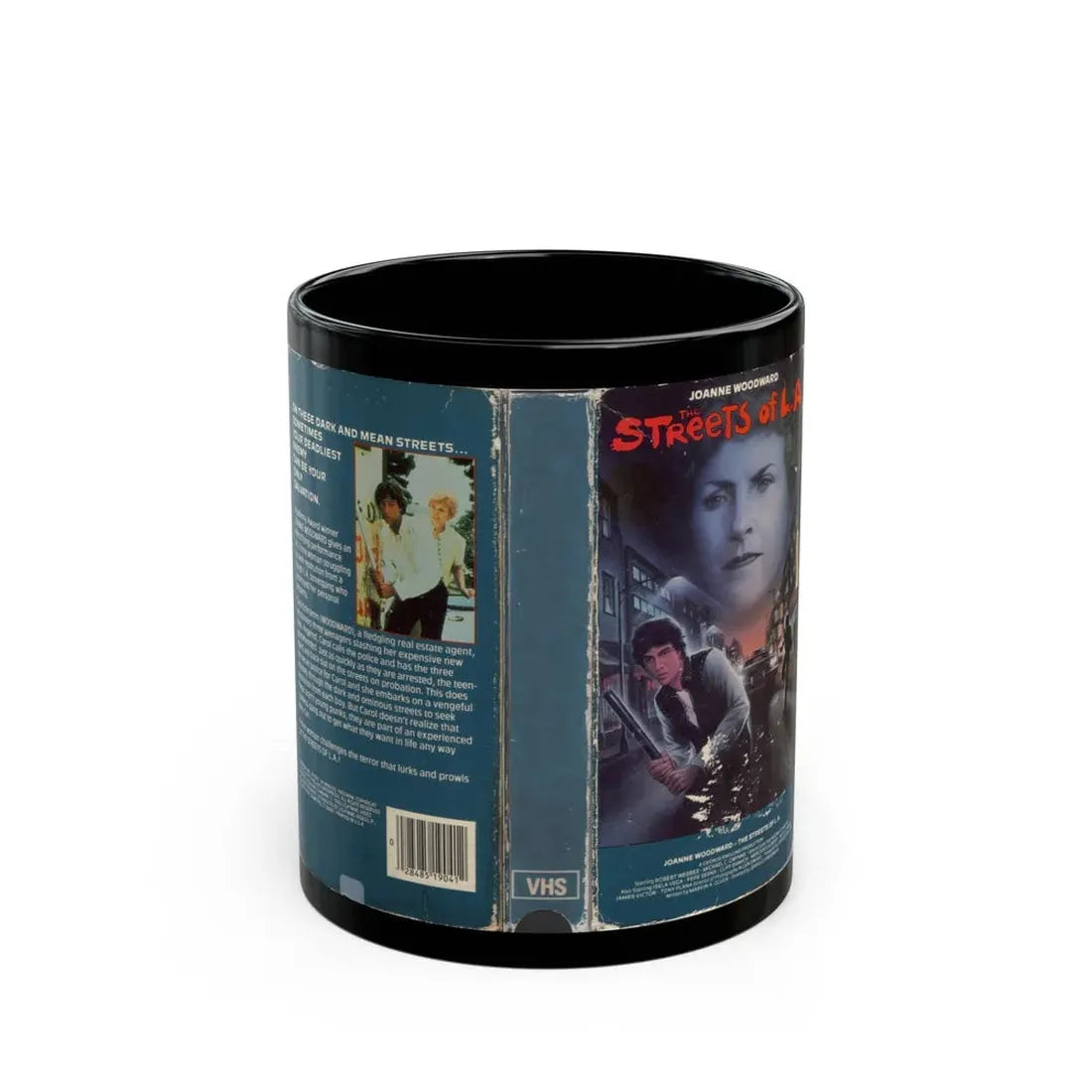 THE STREETS OF LA (VHS COVER) - Black Coffee Mug 11oz - Go Mug Yourself