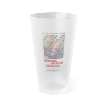 THE STUDENT CONNECTION 1974 Movie Poster - Frosted Pint Glass 16oz-16oz-Frosted-Go Mug Yourself