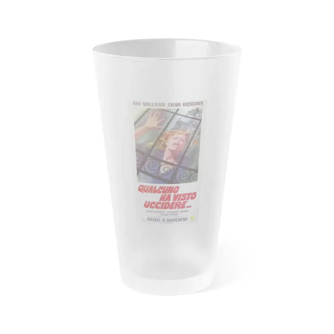 THE STUDENT CONNECTION 1974 Movie Poster - Frosted Pint Glass 16oz 16oz Frosted - Go Mug Yourself